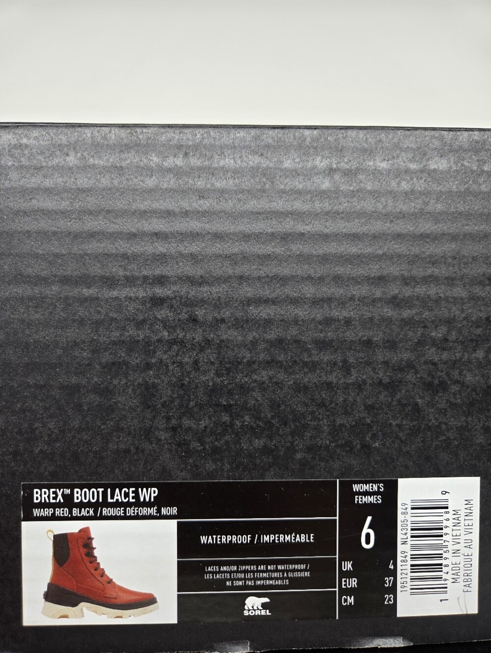 Sorel Brex™ Boot Lace Waterproof Women's Shoes Size 6 New - Picture 8 of 8